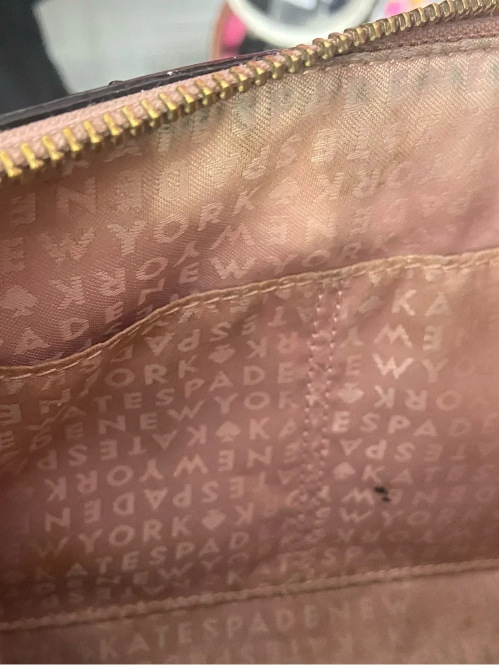 kate spade mauve pink bow crossbody bag